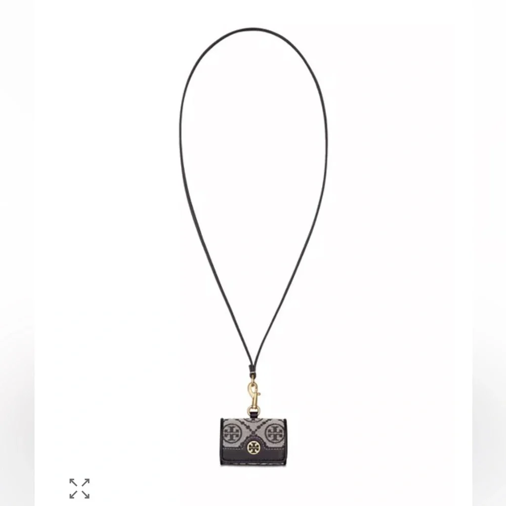 Tory Burch T Monogram Jacquard Airpods Case